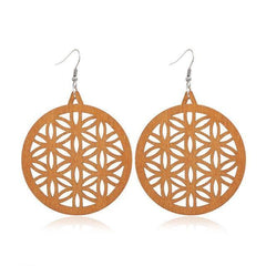 Geometric Big Dangle Earrings