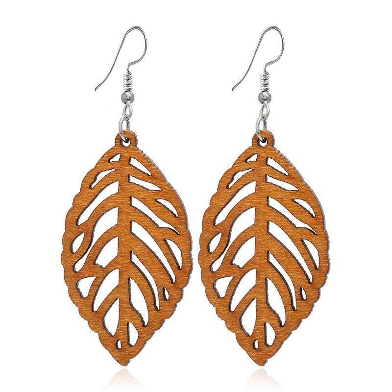 Geometric Big Dangle Earrings