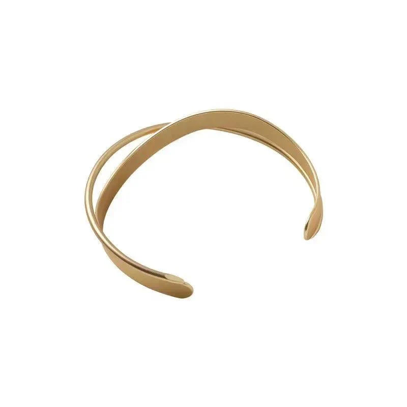 Gold Plated Mobius Bracelet