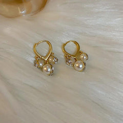 Honeycomb Ball Drop Earrings