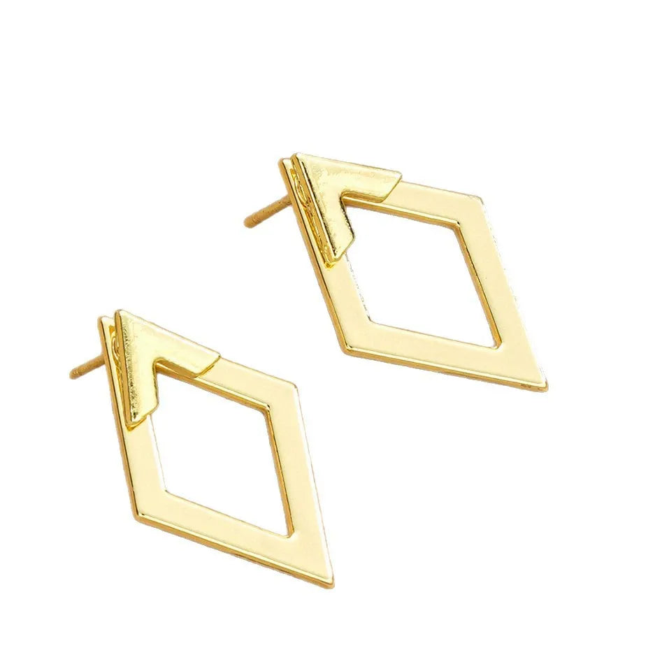 Double-Layer Combination Design Earrings