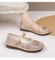 Versatile Low-Heeled Non-Slip Shoes