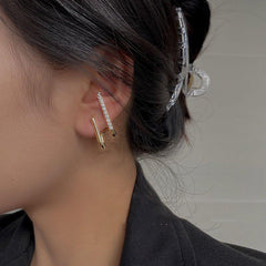 Irregular U-shaped Earrings