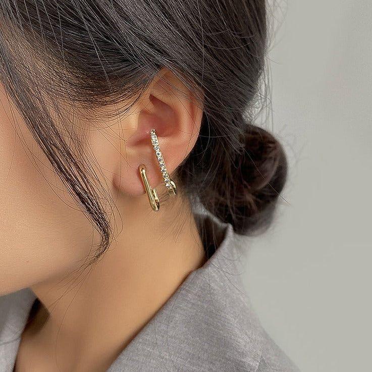 Irregular U-shaped Earrings