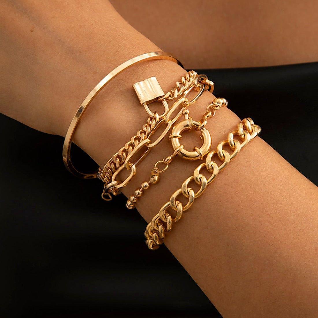 Multilayer Luxury Crystal Rhinestone Bracelet