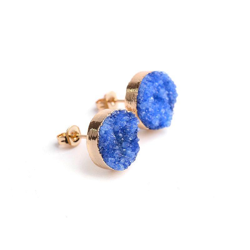 Nail Druzy Stone Mini Earrings