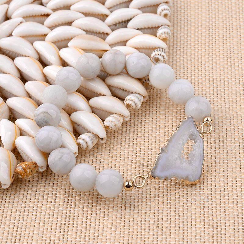 Natural Stone Round Beads Bracelets