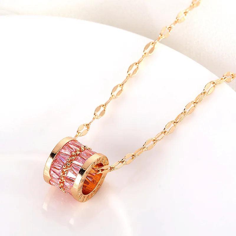 Necklaces Geometric Crystal Pendant