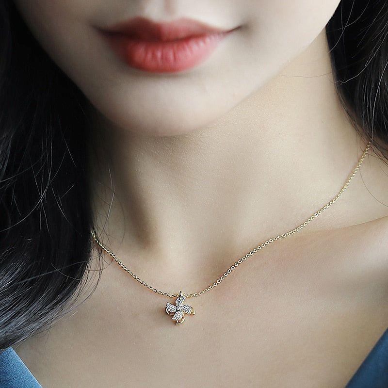 Rotatable Windmill Necklaces