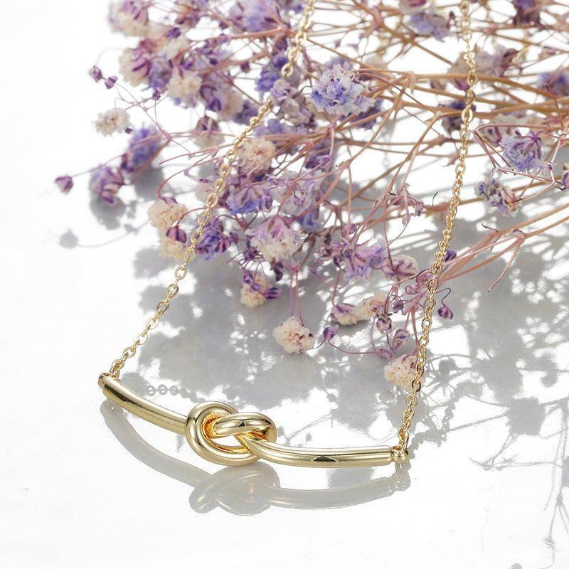 Simple Long Pendant Necklaces