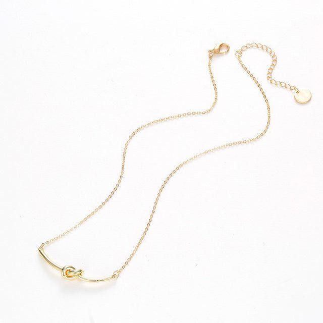 Simple Long Pendant Necklaces
