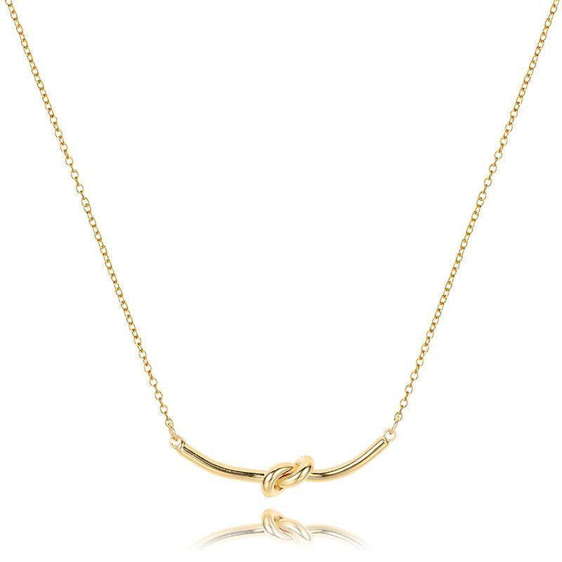 Simple Long Pendant Necklaces