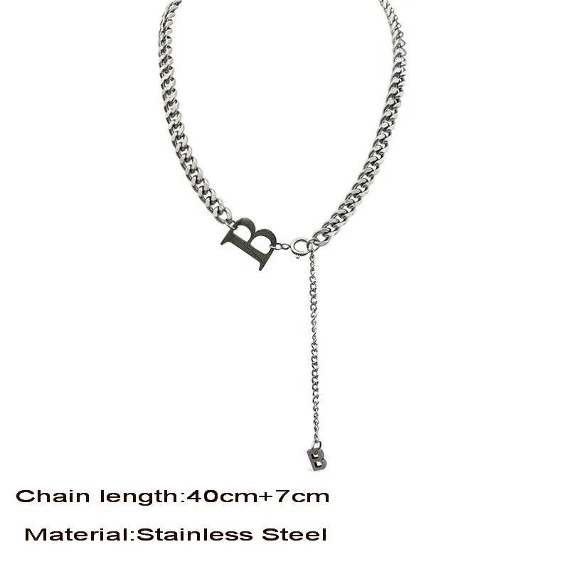 Stainless Steel Short Necklaces