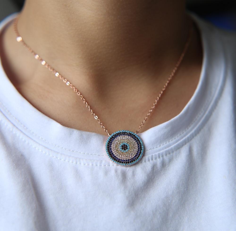 Turquoises Turkish Evil Eye Necklaces