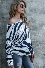 Tie-Dye Long-Sleeved T-Shirt