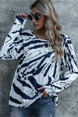 Tie-Dye Long-Sleeved T-Shirt