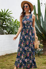 Round Neck Sleeveless Dress