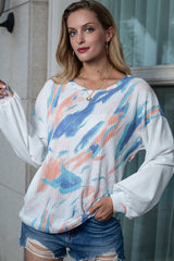 Lantern Sleeve Pullover