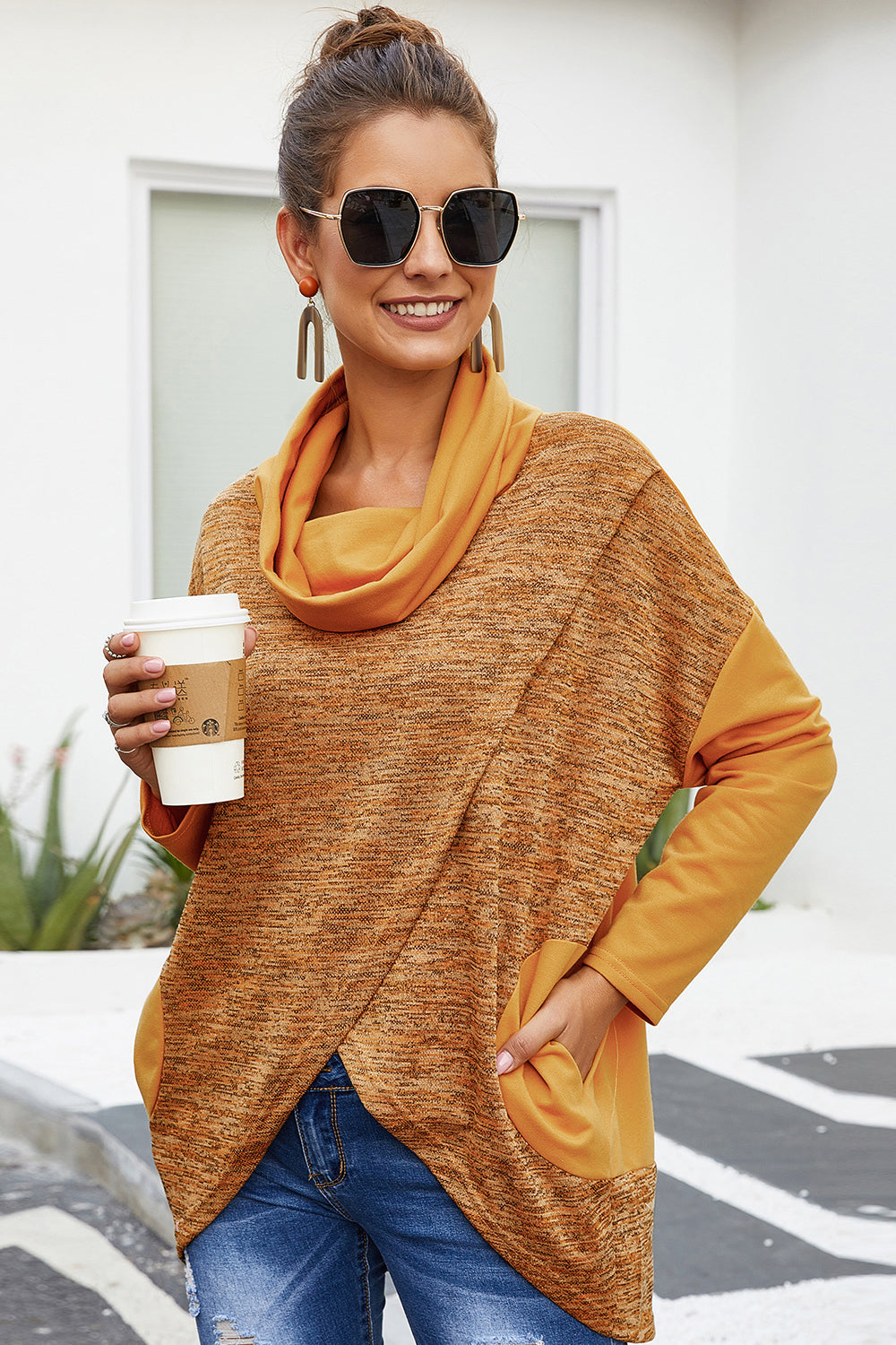 Loose Thick Knit Pullover