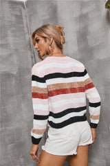 Patchwork Fleece Sweater