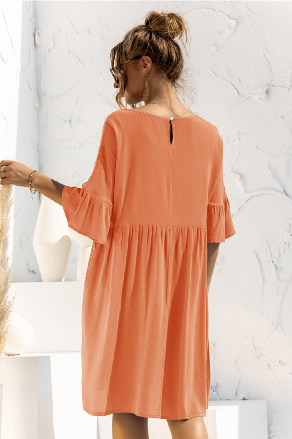 Patchwork Pocket Dress