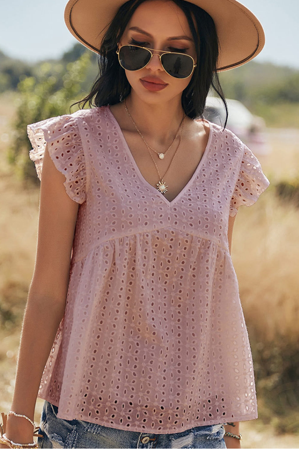 Cotton Embroidered Shirt