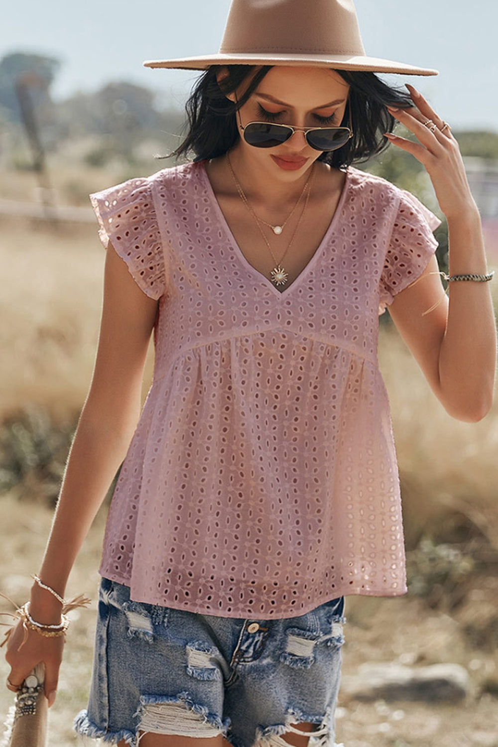 Cotton Embroidered Shirt