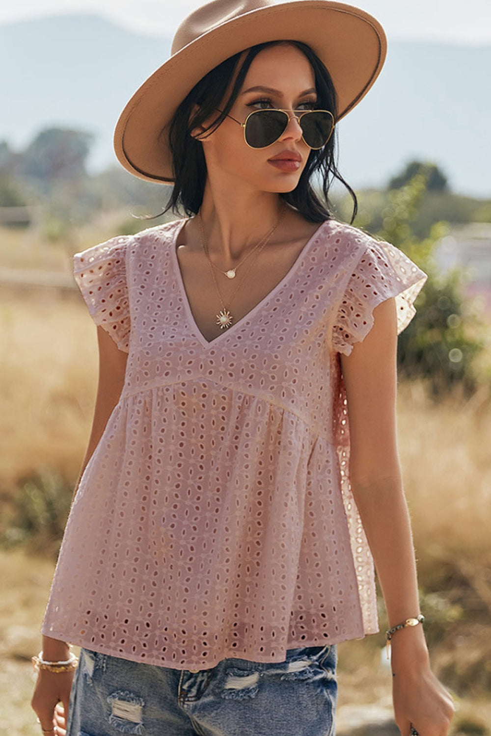 Cotton Embroidered Shirt