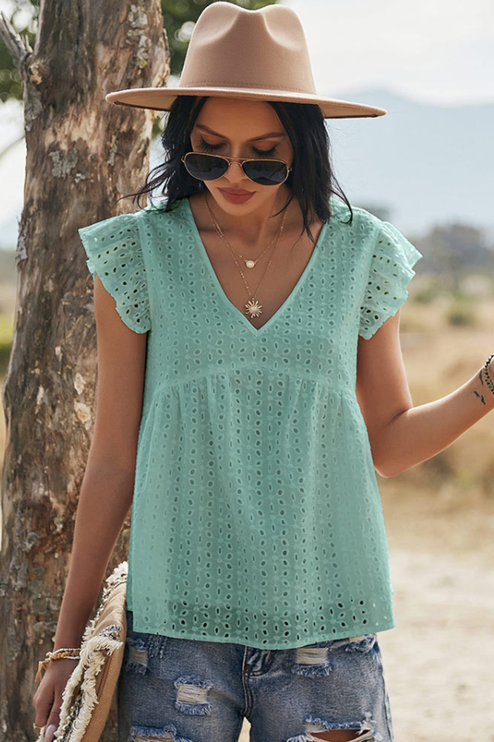 Cotton Embroidered Shirt