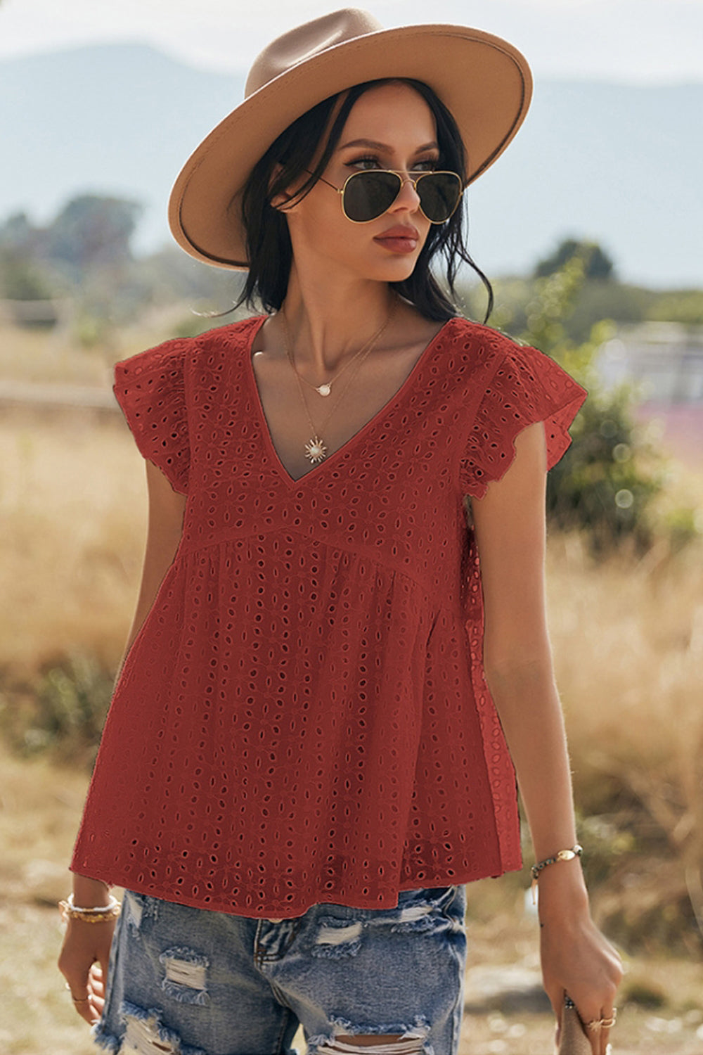 Cotton Embroidered Shirt