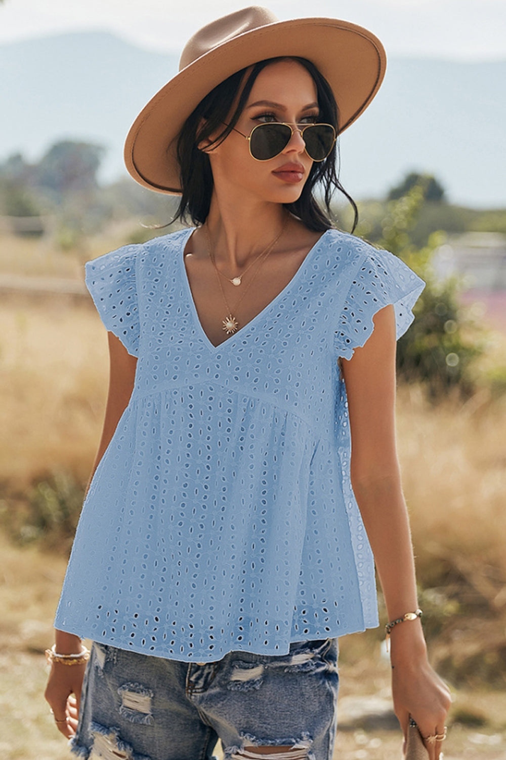 Cotton Embroidered Shirt