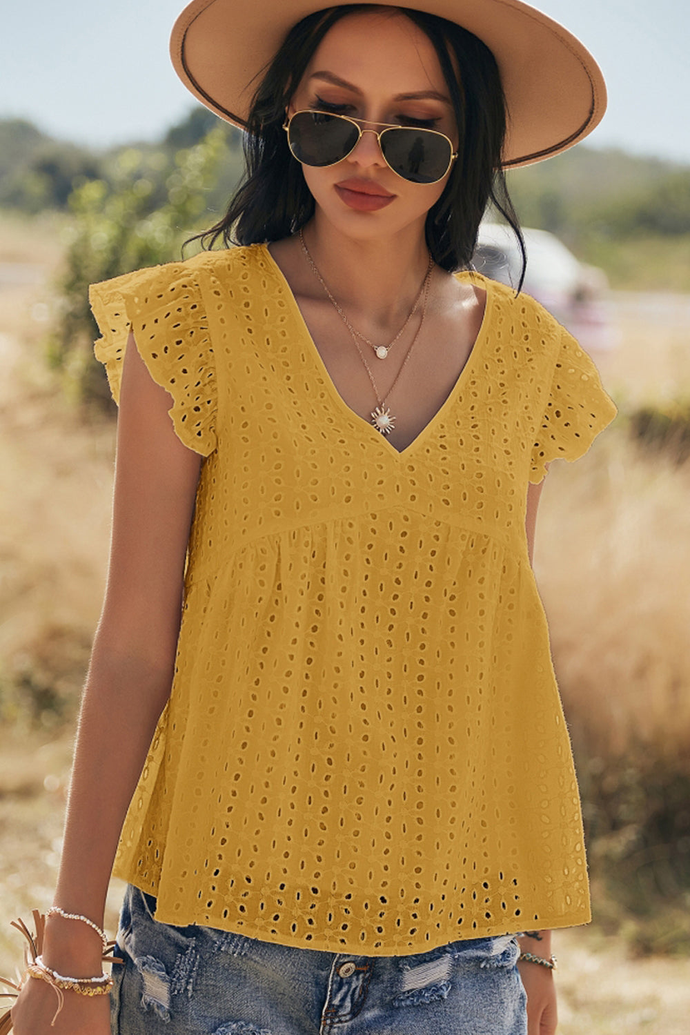 Cotton Embroidered Shirt