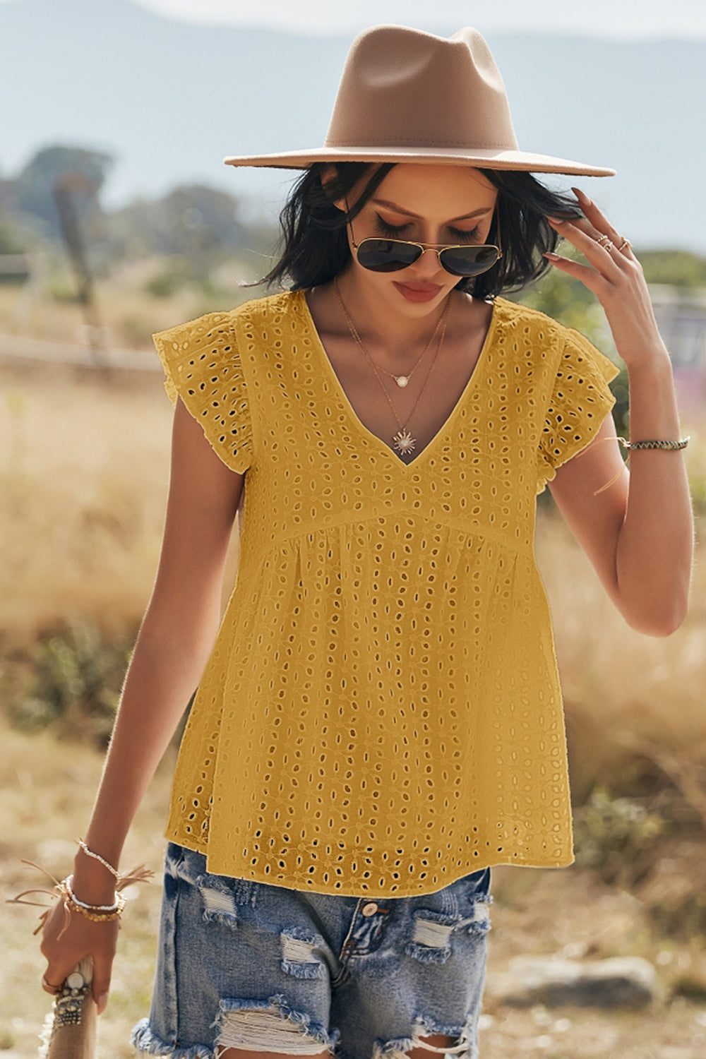 Cotton Embroidered Shirt