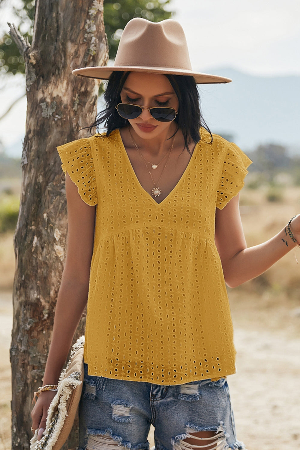 Cotton Embroidered Shirt