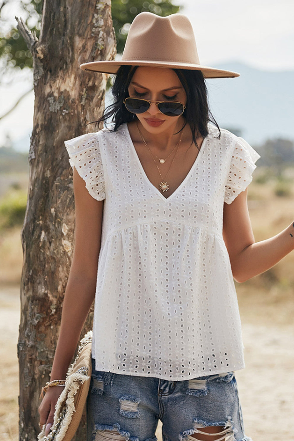 Cotton Embroidered Shirt