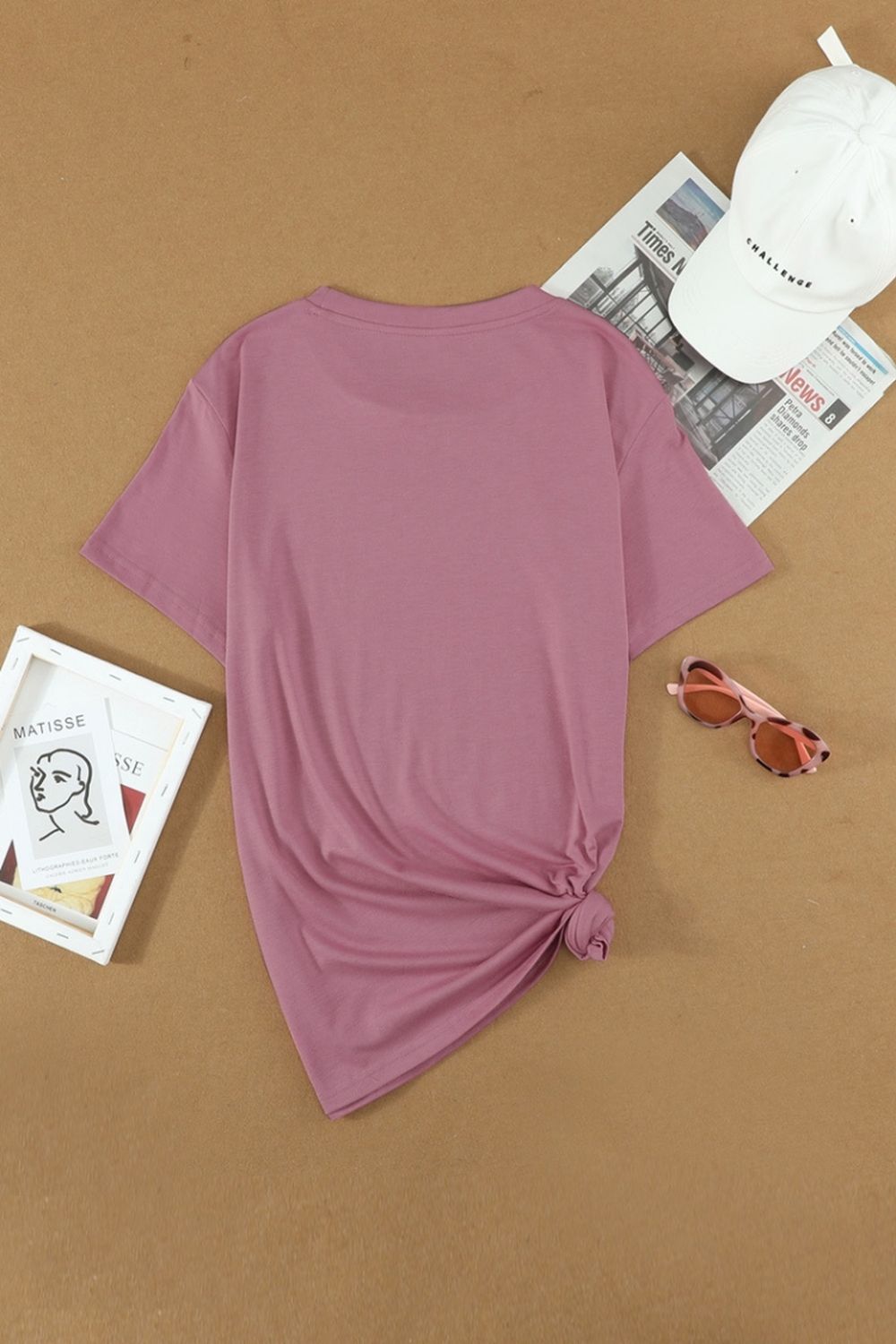 Printed Crew Neck T-Shirt