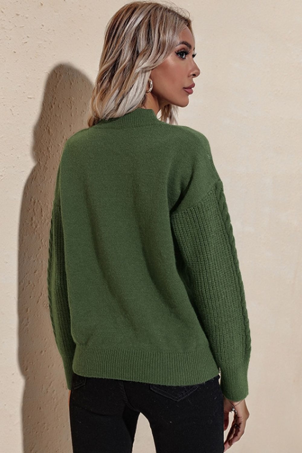 Knitted Bottoming Pullover