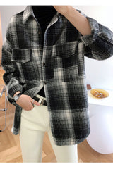 Brushed Plaid Pocket Shirt