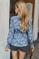 Printed Slim Waist Shirt