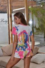Tie Dye Casual Home Suit