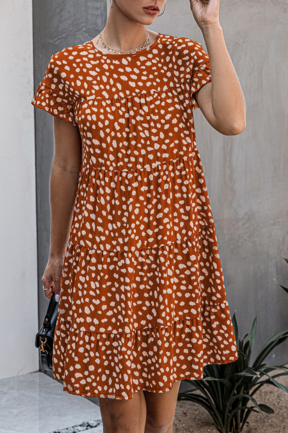 Show Your Personality Polka Dot Dress