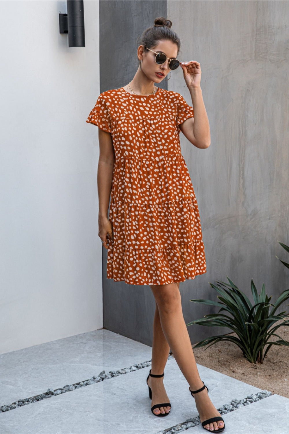 Show Your Personality Polka Dot Dress