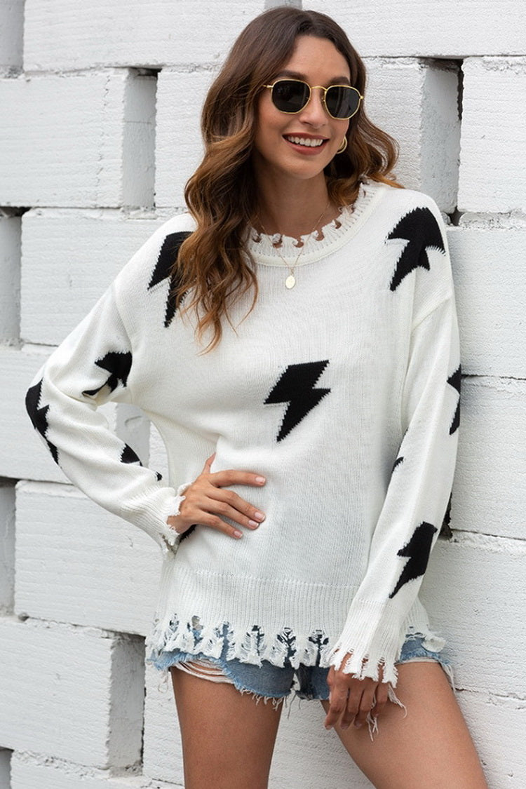 Flash Tassels Sweater