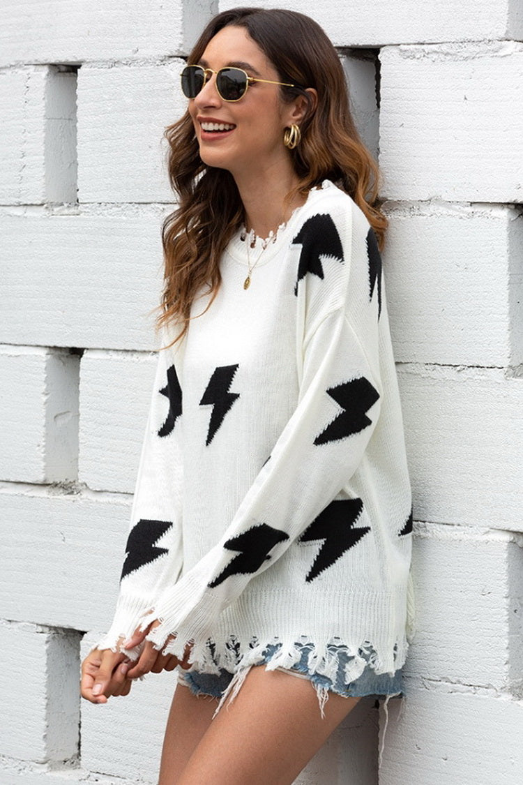 Flash Tassels Sweater