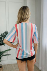 Rainbow Striped T-Shirt
