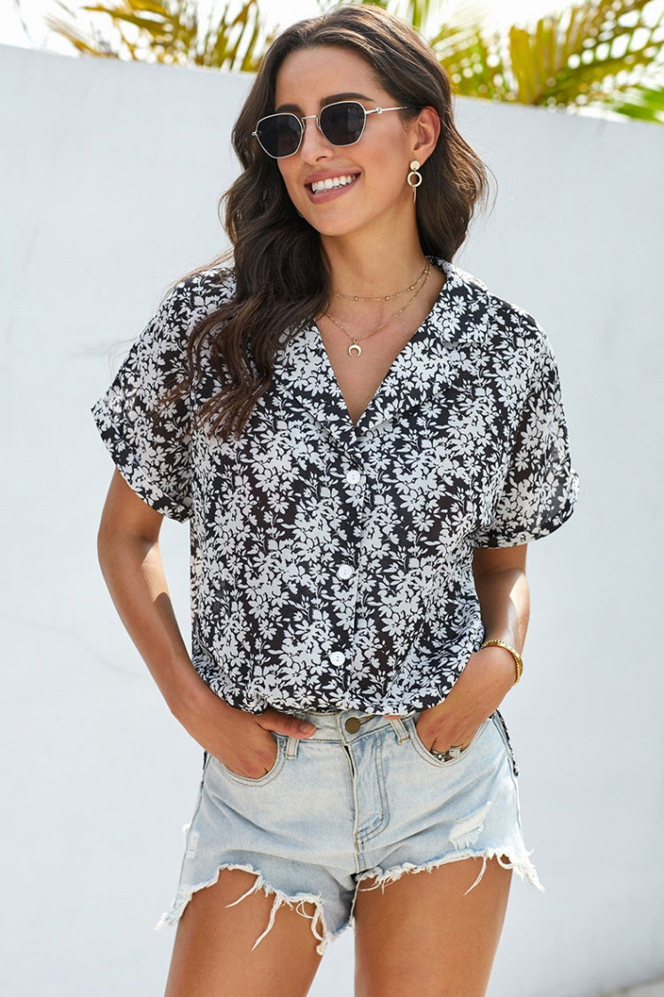 Plants Printed Shirt