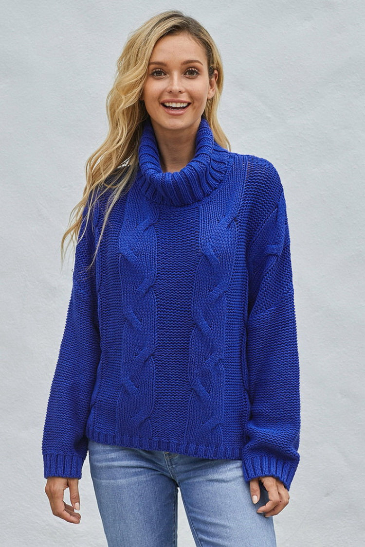 Plain Highneck Sweater