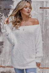 Loose Off Shoulder Sweater