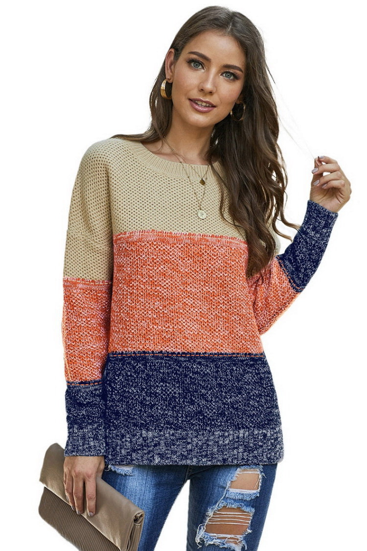 Color Block Sweater