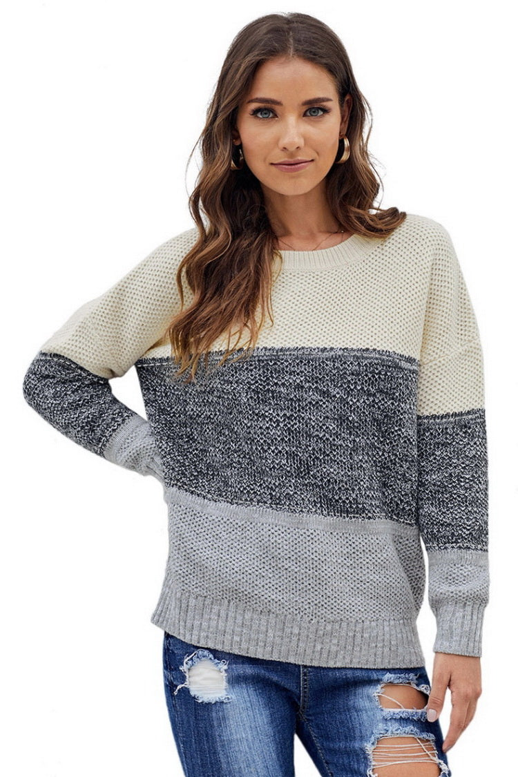 Color Block Sweater